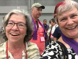 Katy Dickinson and Celeste Ventura, General Convention gc79 on 9 July 2018