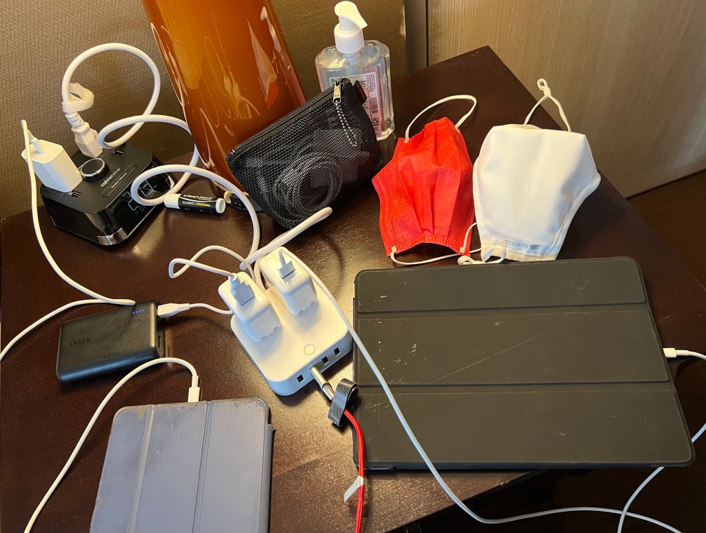 Devices, wires, personal protective equipment, Episcopal General Convention 80, 8 July 2022
